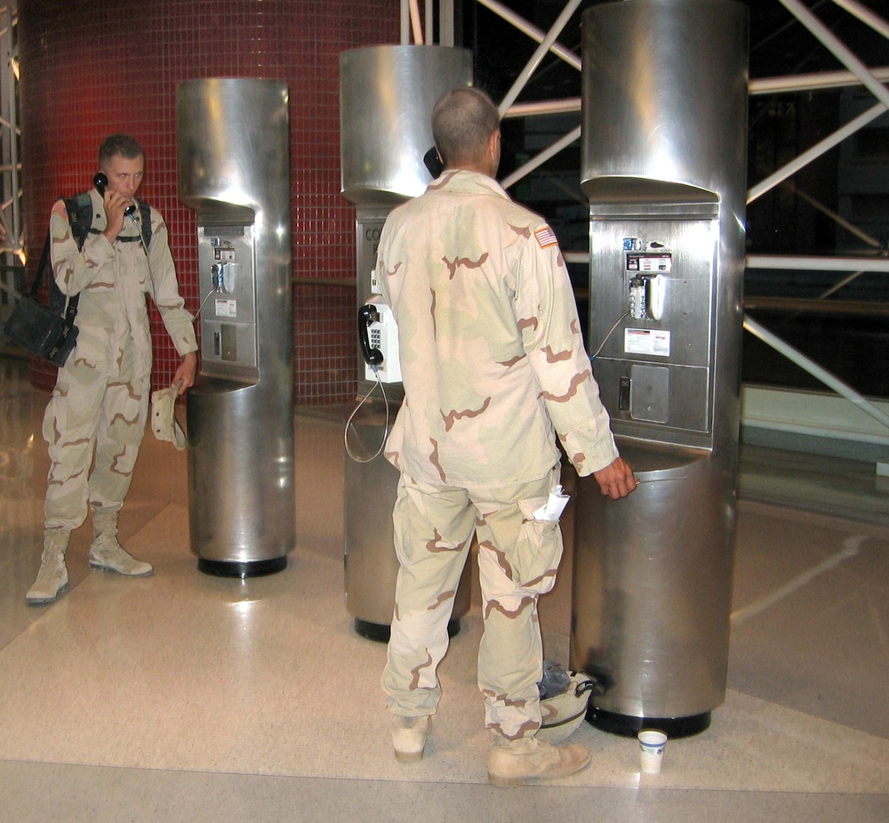 Troops Return Home for R&amp;R After Deployment to Southwest Asia