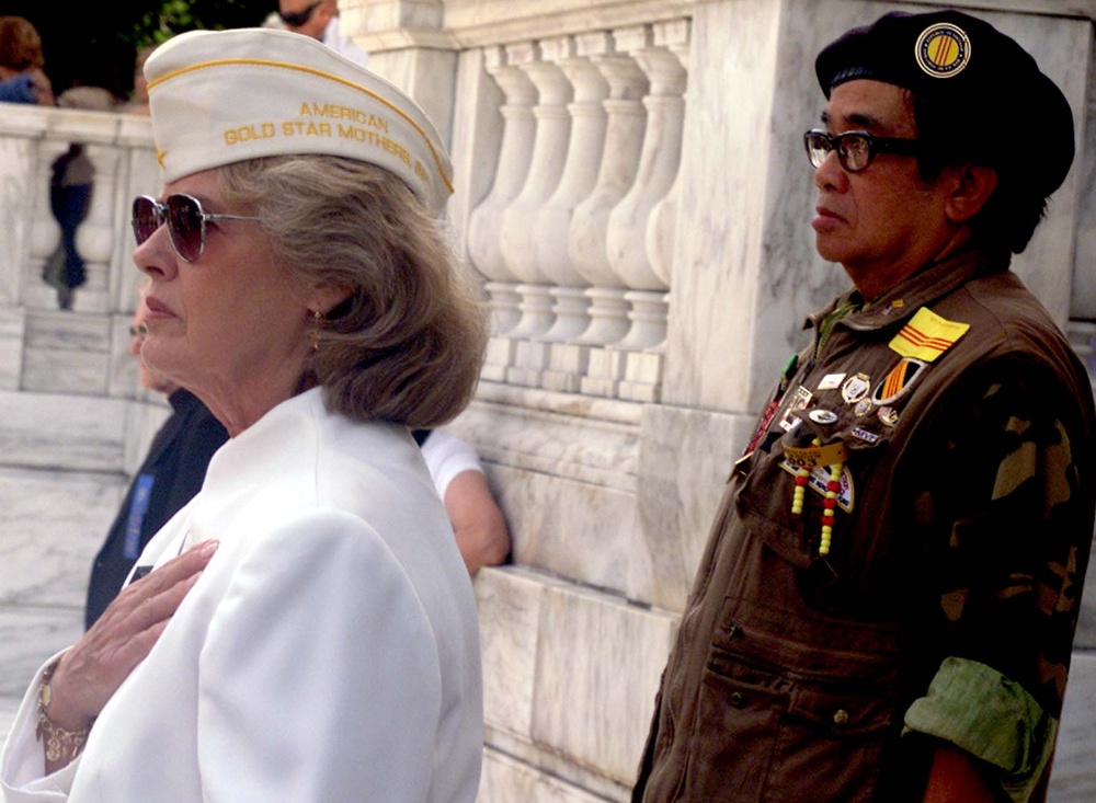 Gold Star Mother Honors Fallen at Arlington National Cemetery