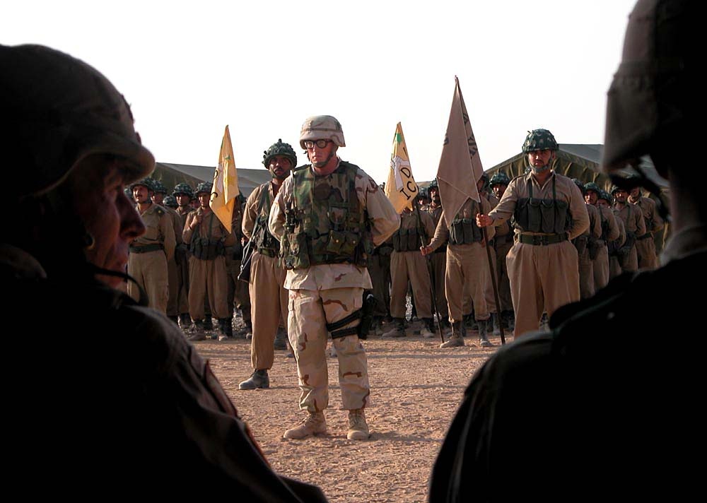 Iraqi Civil Defense Corps Takes Over Security Duties from 101st Airborne