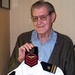 Veteran Displays Mementos of Naval Service
