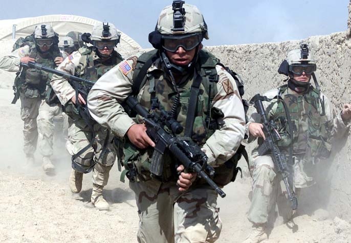 10th Mountain Division Soldiers Train for Urban Combat at Bagram Air Base