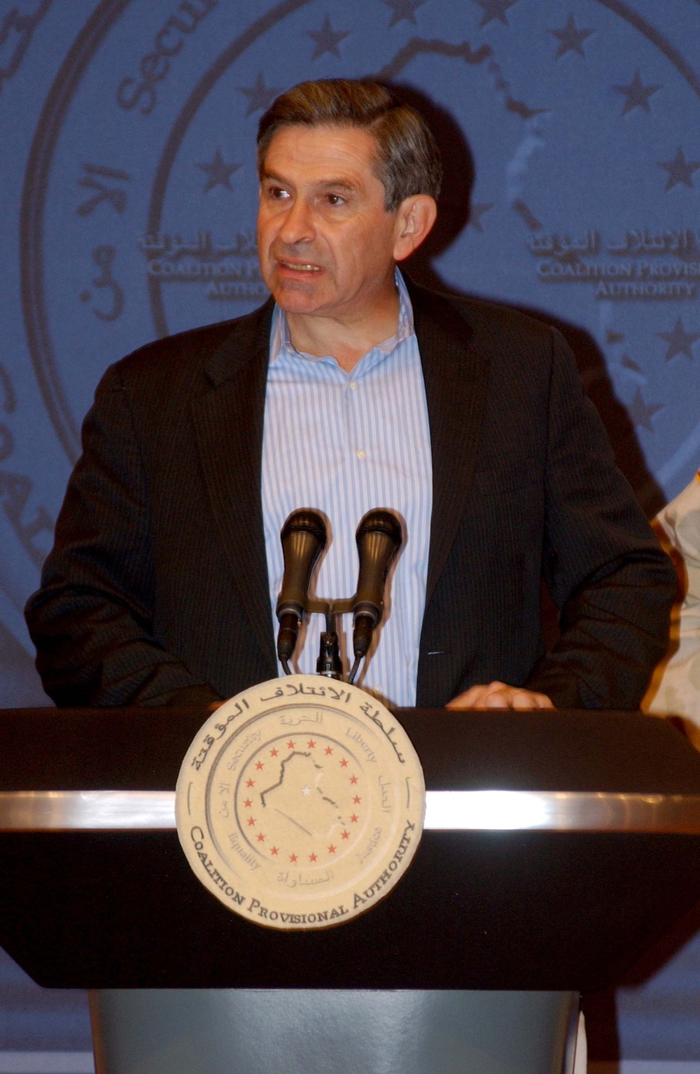 Wolfowitz Vows to Complete Iraq Mission After Hotel Attack