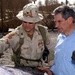 U.S. Commander Briefs Defense Official on Patrol in Baghdad After Hotel Attack