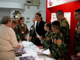 Miss USA Susie Castillo Encourages Youth to Say 'No' to Drugs at Pentagon Event