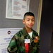 Young Marine Volunteers for Red Ribbon Week