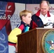 Young Motocross Rider Promotes Anti-Drug Message at Pentagon Ceremony
