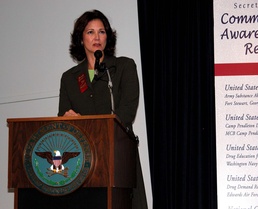 Lynda Carter Shares Addiction Struggles at Pentagon's Red Ribbon Week