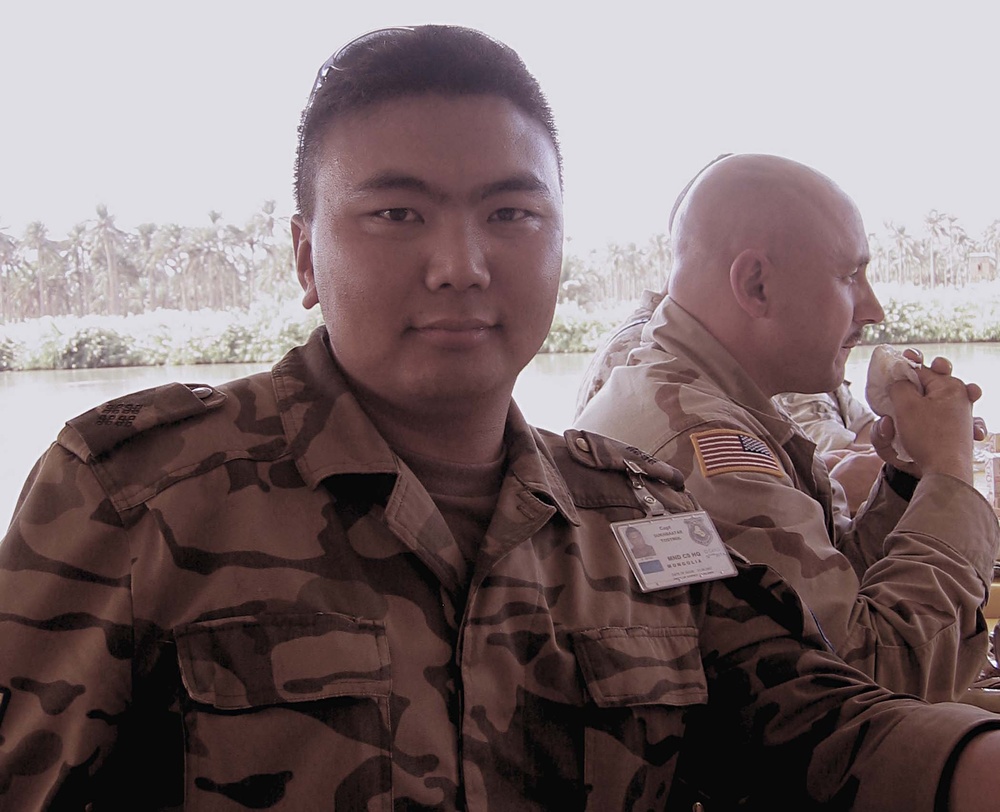 Mongolian Army Doctor Serves in Multinational Division