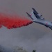 C-130E Drops Fire Retardant on Simi Fire in Southern California
