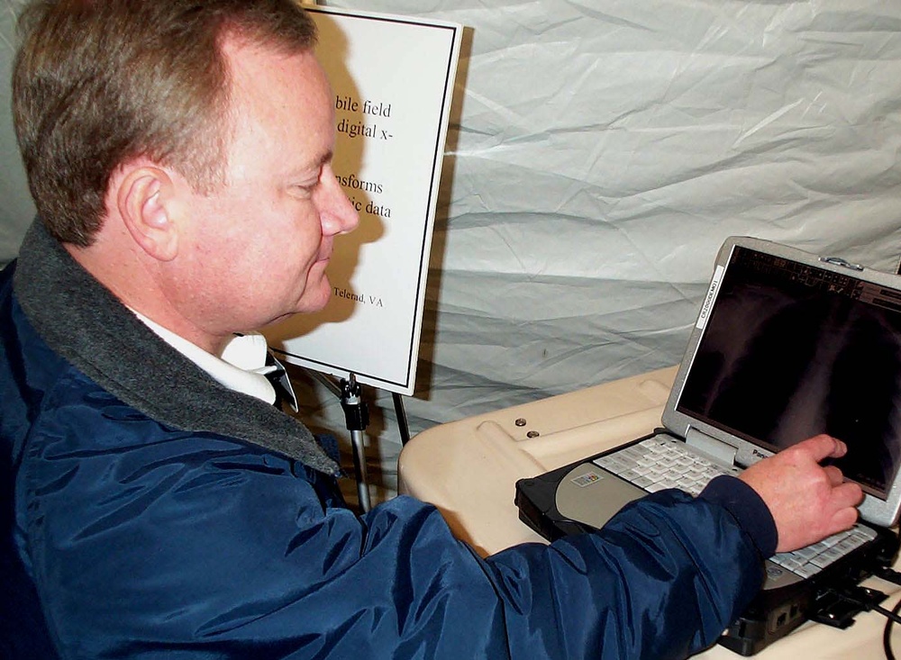 Digital X-Ray Technology Streamlines Military Medical Care