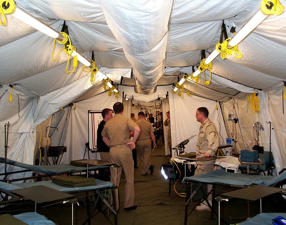 Navy's Expeditionary Medical Unit Deploys Lightweight Field Hospital in Djibouti