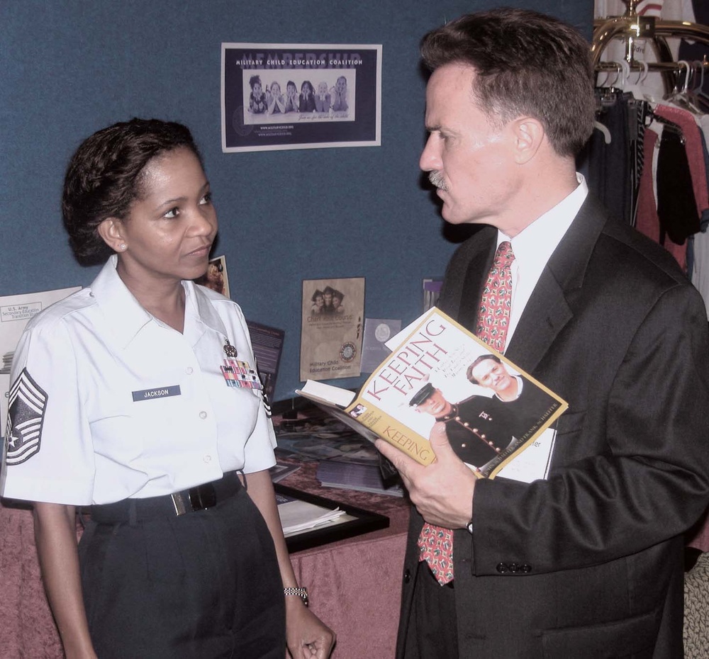 Author Frank Schaeffer Discusses Book 'Keeping Faith' with Air Force Chief Master Sgt. Donna Jackson