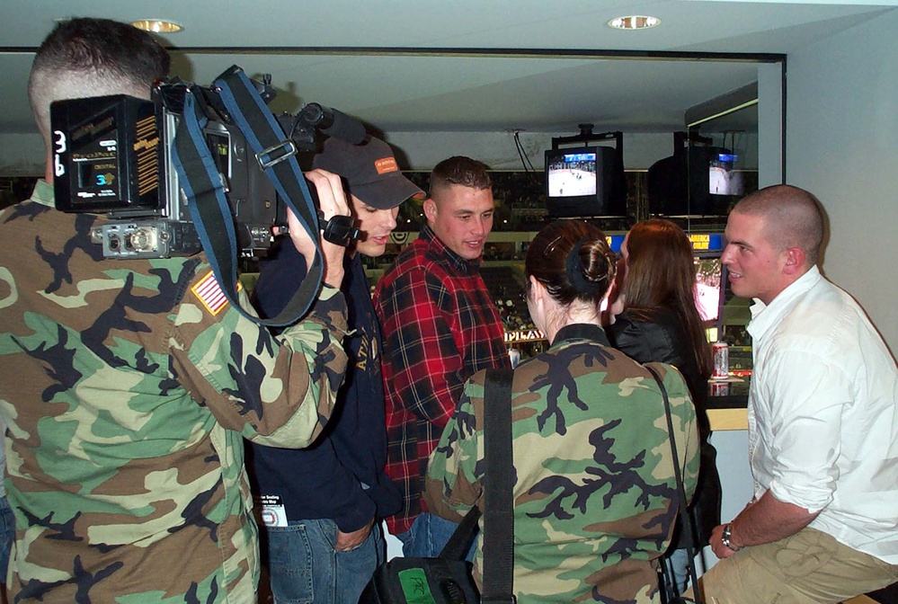 U.S. Army Soldiers Interviewed at Walter Reed Following Capitals Tribute