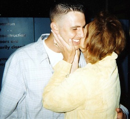 Marine Reunited with Mother at Reagan National Airport