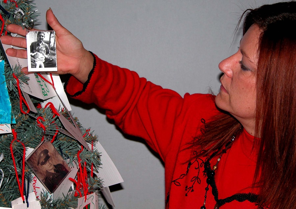 Peggy Marish-Boos Honors Korean War Casualty with POW/MIA Holiday Tree