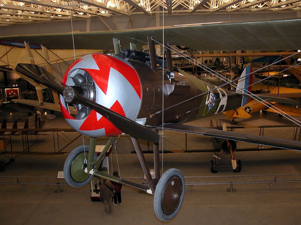 Nieuport Biplane Hangs in Udvar-Hazy Center Ahead of Opening
