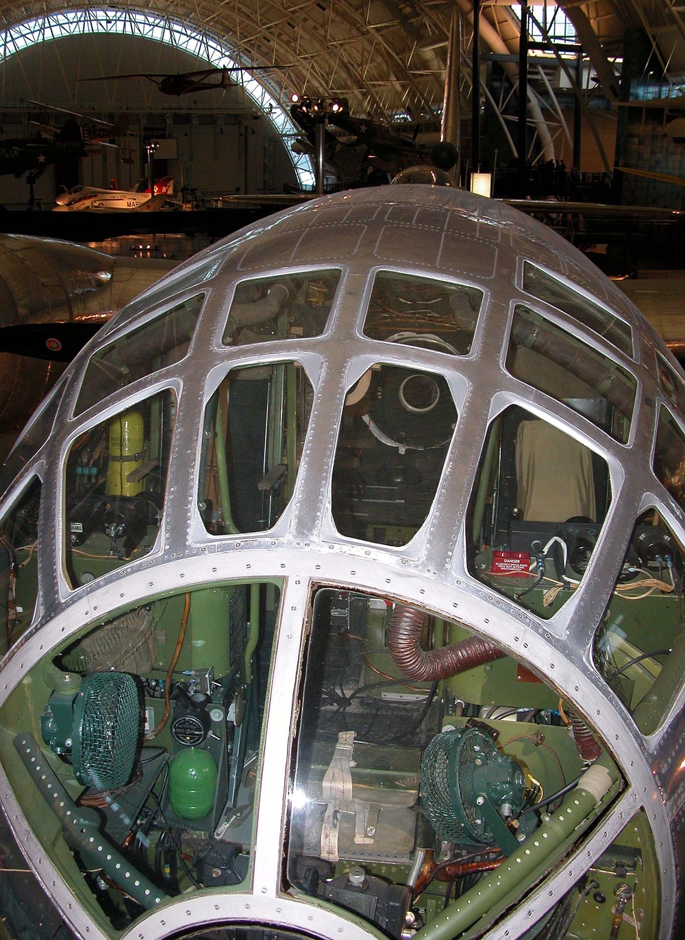 Visitors Can View Cockpit of Historic Enola Gay Bomber at Udvar-Hazy Center