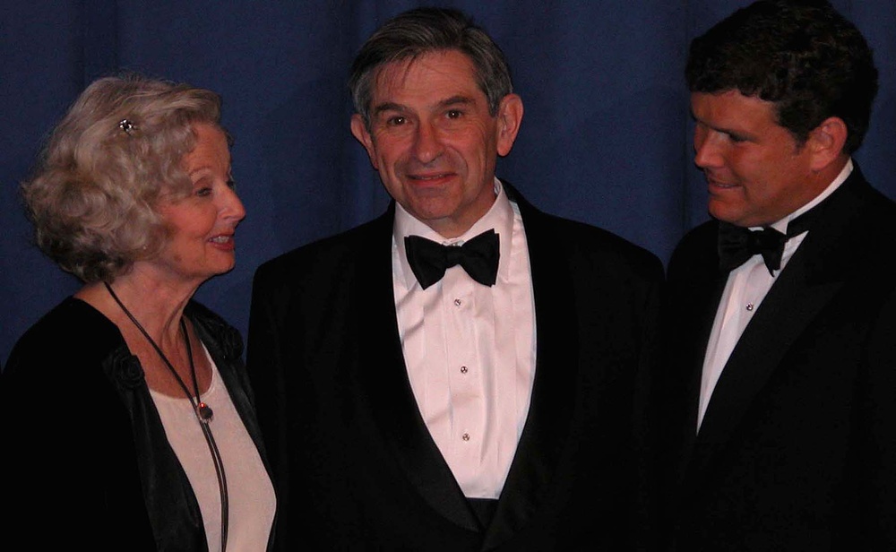 Wolfowitz Accepts American Patriot Award on Behalf of Military, DoD Personnel