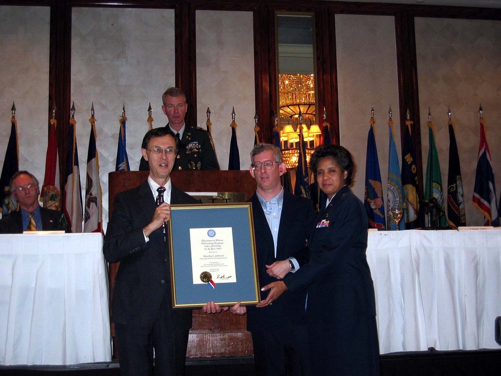 Disabled Army and Air Force Exchange Service Employee Honored for Mentoring At-Risk Youth