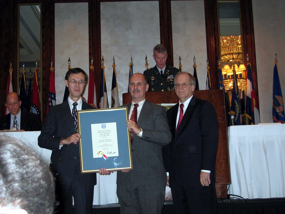 Defense Department Honors Employee with Disabilities for Outstanding Service
