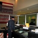 Pentagon Police Officer Monitors Security at Metro Entrance Facility