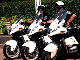Pentagon Unveils New Motorcycle Police Unit