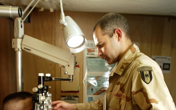The Eyes Have It at Afghanistan Combat Hospital