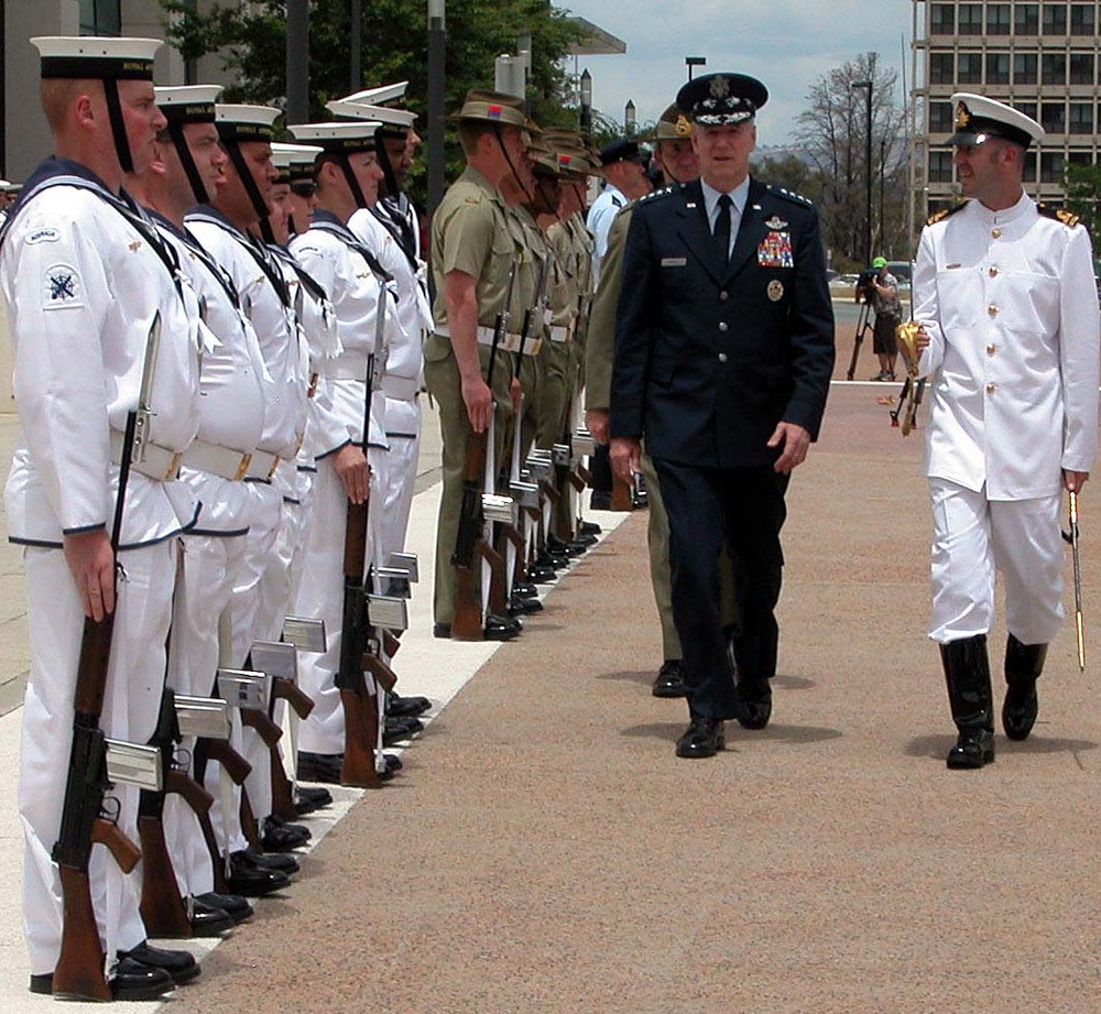 Gen. Myers Visits Australian Defense Force Headquarters
