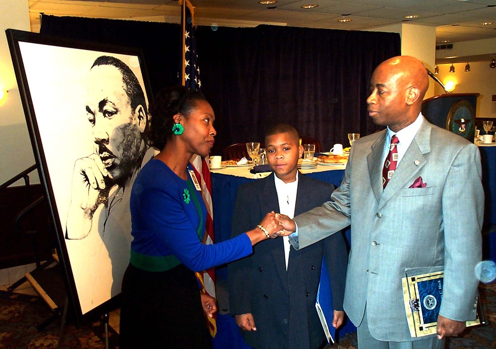 Navy Chaplain Delivers Keynote at Pentagon's MLK Breakfast