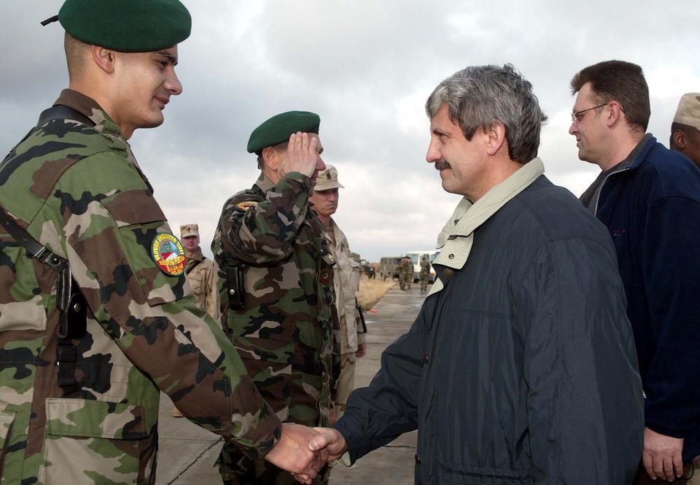 Slovak Leaders Visit Troops in Afghanistan