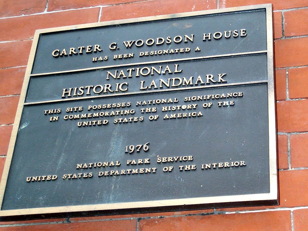 Carter G. Woodson House Designated National Historic Site