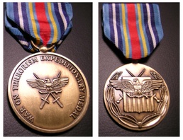 Global War on Terrorism Expeditionary Medal Unveiled