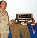 Army Officer Showcases Captured Iraqi Gear to Students