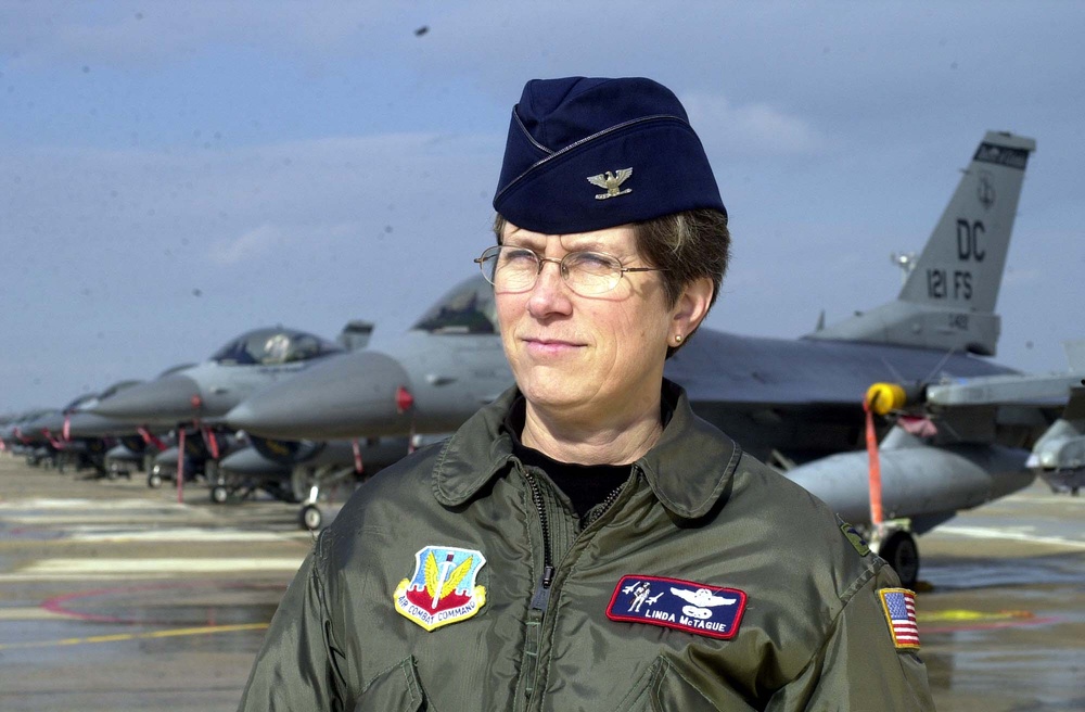 Air National Guard Col. Linda McTague Becomes First Woman to Command Air National Guard Wing