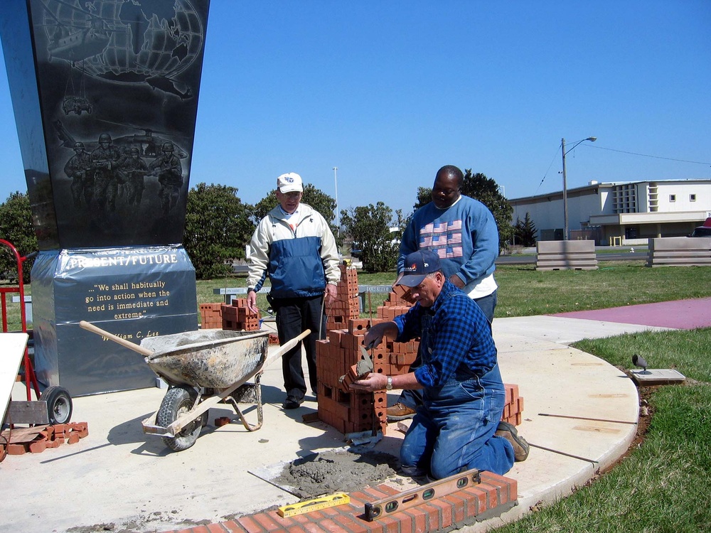 Retired Master Sgt. Oversees Construction of 101st Airborne Monument at Fort Campbell