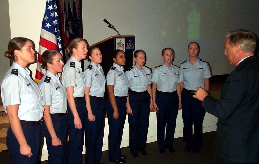 Coast Guard Academy's All-Women Singing Cadets Perform at Women's History Observance