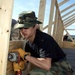 Air Force Reservist Helps Build Dining Facility in Guatemala