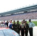 NASCAR Driver Labonte Honors Army Reserve Troops at Texas Motor Speedway