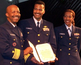 Coast Guard Celebrates Historic Firsts with Rear Adm. Brown and Lt. Cmdr. Makell