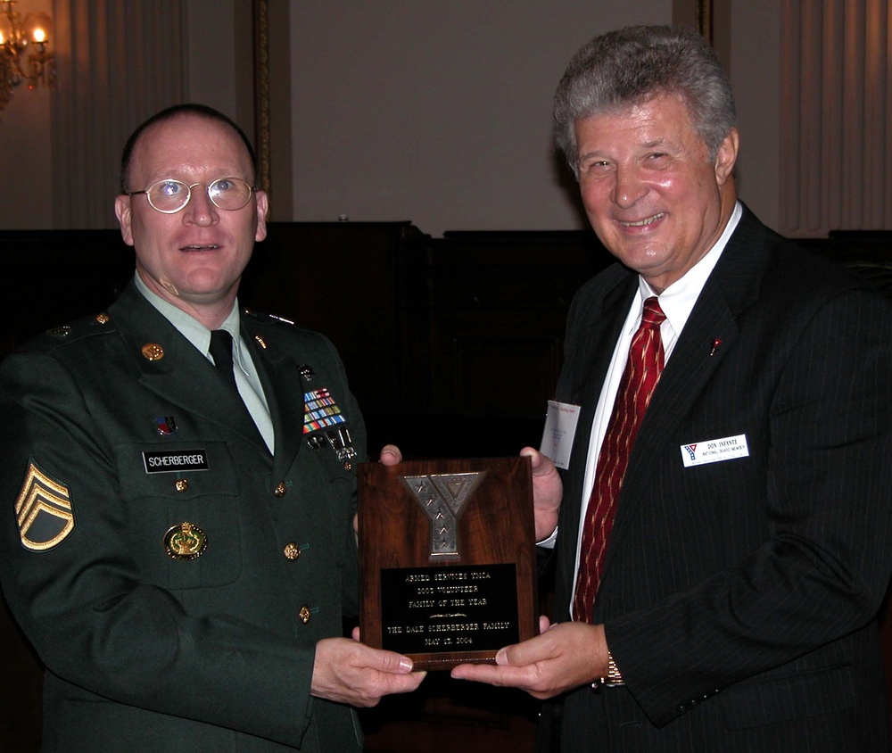 Army Staff Sgt. Dale Scherberger Named YMCA &quot;Volunteer of the Year&quot;