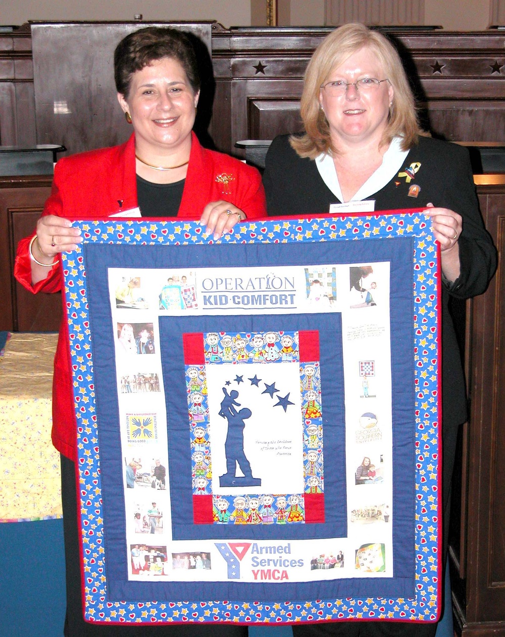 Armed Services YMCA Honored for Operation Kid Comfort Program