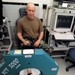 Soldier Undergoes Bone Density Scan