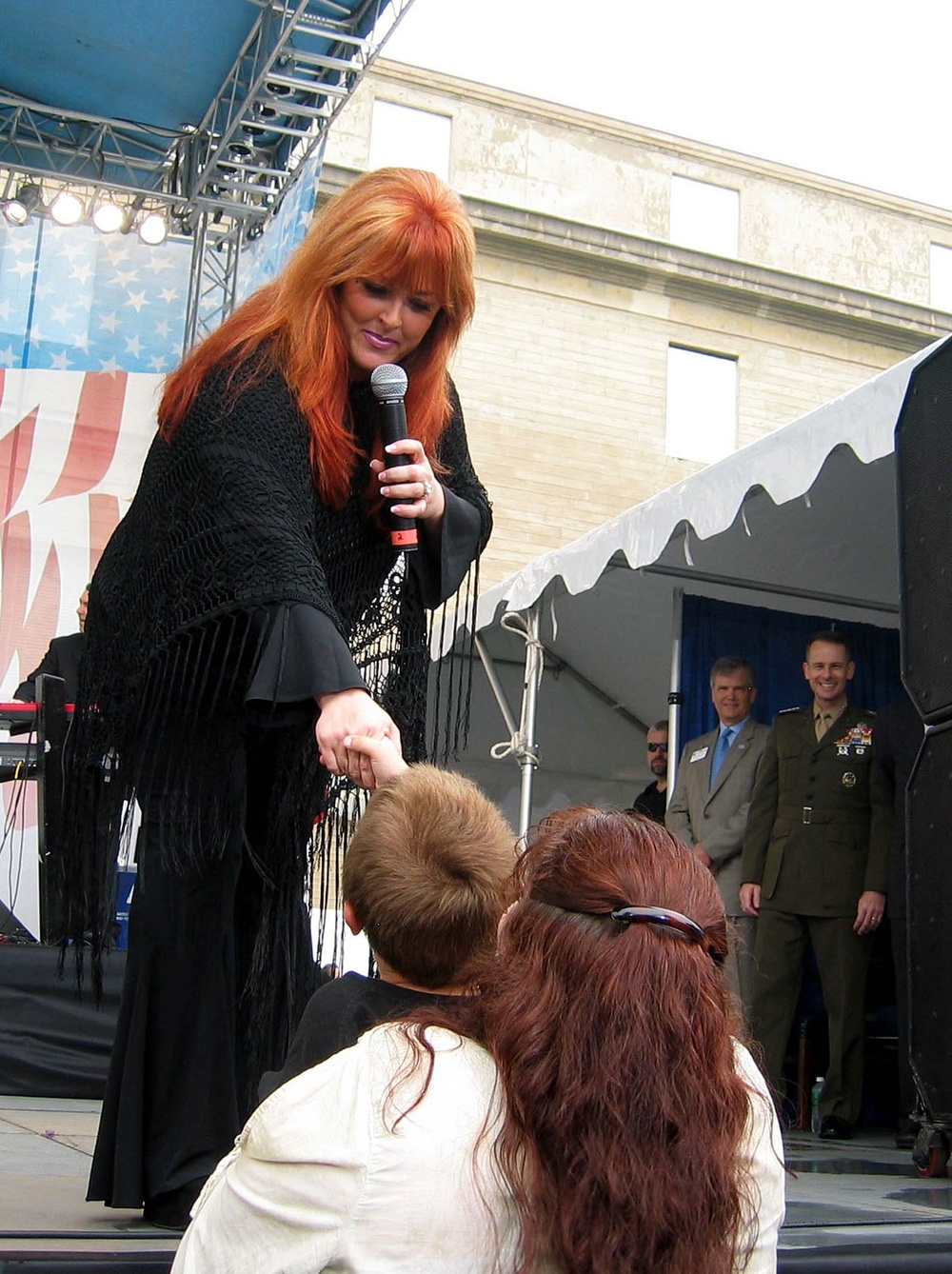 Wynonna Judd Honors Military Families at Pentagon Concert