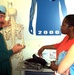 Army Doctor Demonstrates Continuous Peripheral Anesthesia Technique to Visiting Physicians