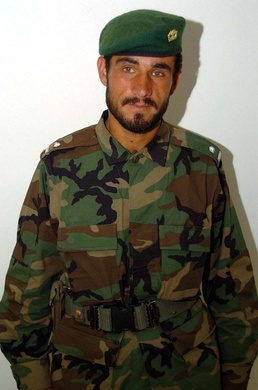 Afghan Officer Leads Charge Against Enemy Without Weapon