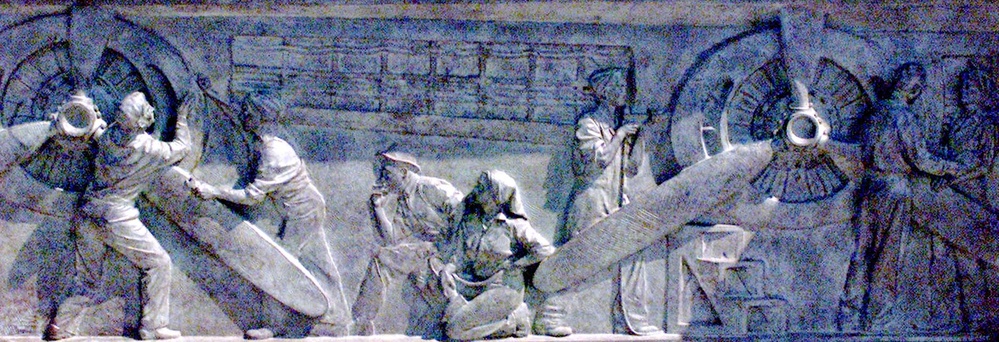 Women Contribute to WWII Effort in Aircraft Factory