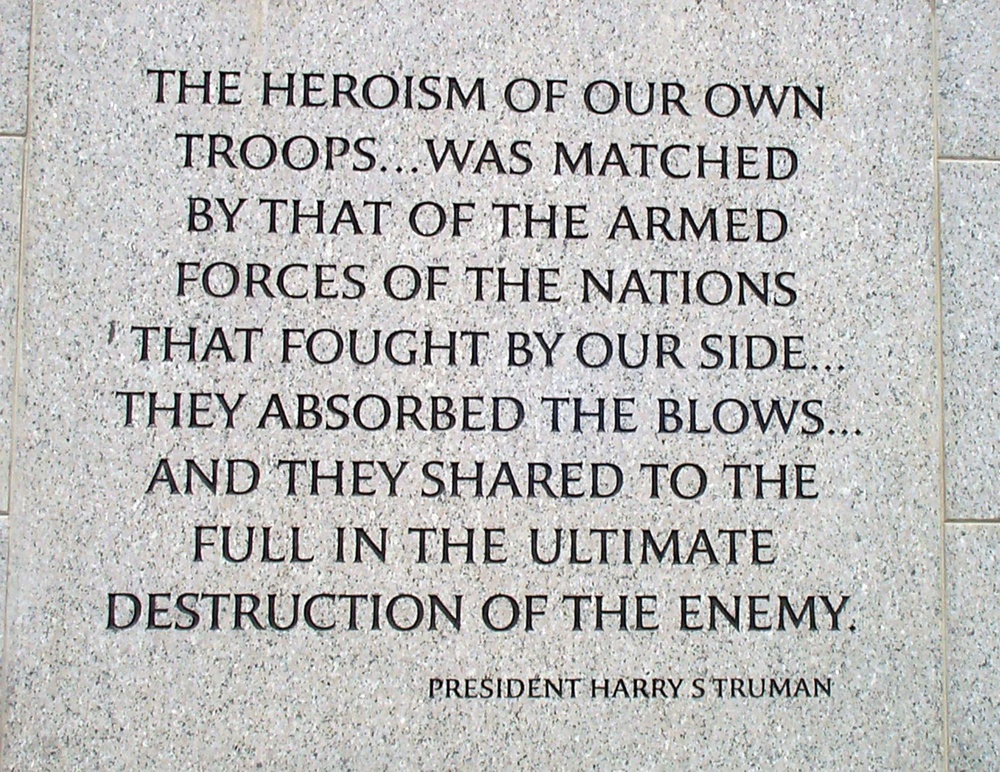 Truman Honors Heroism of Allied Troops in WWII