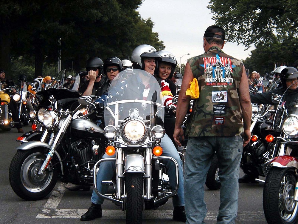 Top Military Leader Joins Thousands in Rolling Thunder Tribute