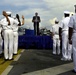 Rumsfeld Administers Oath to Sailors Aboard USS Essex in Singapore
