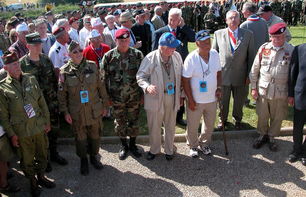 Airborne Veterans Mark 60th Anniversary of D-Day Invasion in France
